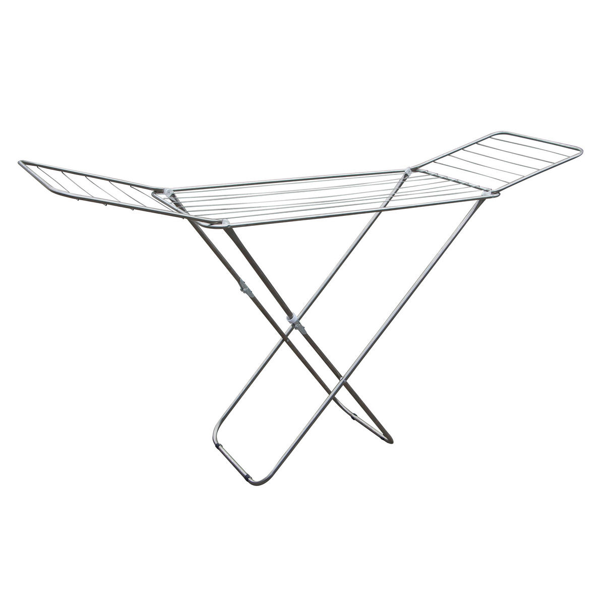 STANDTROCKNER  - Weiß, Basics, Metall (180/105/48cm) - Spirella