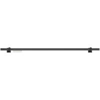 VORHANGSTANGENSET 200 cm  - Schwarz, Design, Metall (200cm) - Homeware