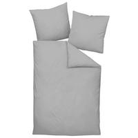 KREPOVÉ OBLIEČKY, seersucker, sivá, svetlosivá, platinová, 140/200 cm - sivá/svetlosivá, Basics, textil (140/200cm) - Janine