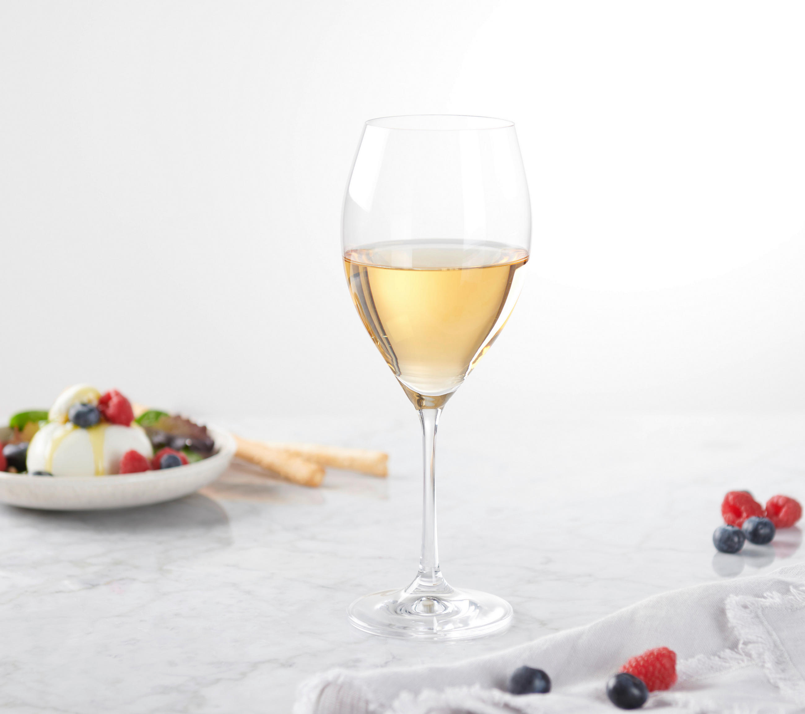 WEIßWEINGLAS 490 ml  - Transparent, Basics, Glas (490ml) - Novel