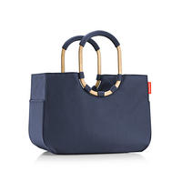 BEVÁSÁRLÓTÁSKA - sötétkék, Basics, textil (46/34.5/25cm) - Reisenthel