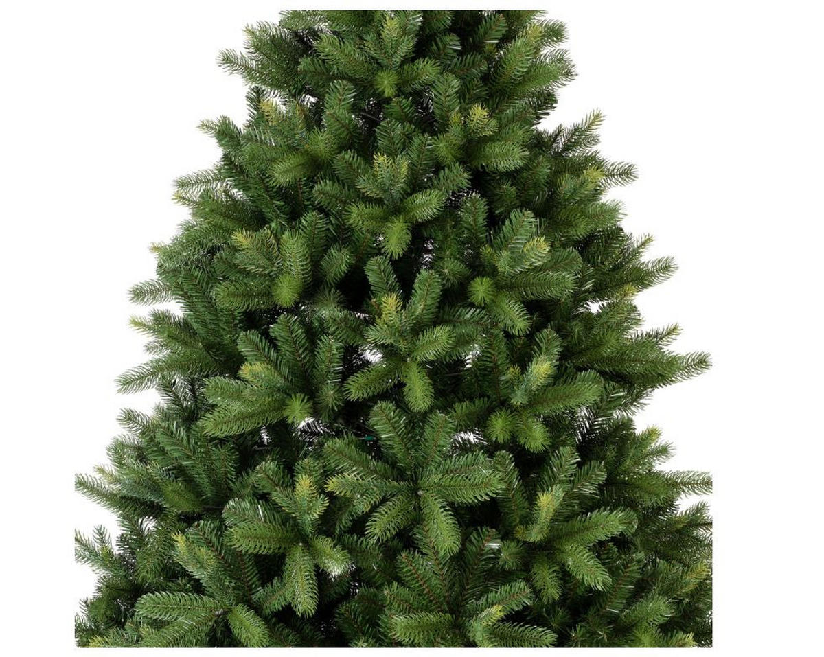 NOVOGODIŠNJA JELKA - zelena, Osnovno, metal/plastika (127/180cm) - X-Mas