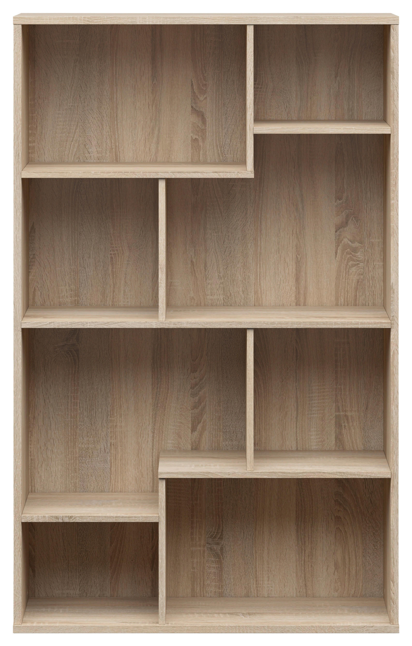 REGAL  87,5/140/33,5 cm Sonoma Eiche  - Sonoma Eiche, Design, Holzwerkstoff (87,5/140/33,5cm)
