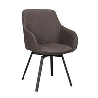 SNURRSTOL  i grå, svart  - svart/grå, Klassisk, metall/textil (58/89/59cm) - Rowico