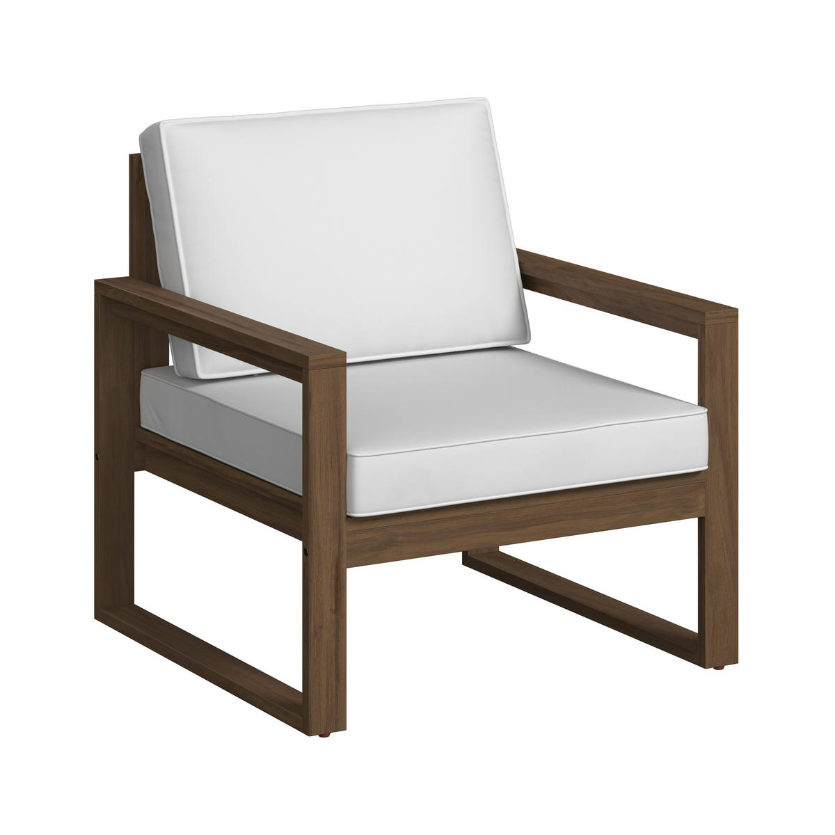 LOUNGEGARNITUR   132/70/72 cm Akazie Hartholz  - Beige/Akaziefarben, MODERN, Holz (132/70/72cm) - Ambia Garden