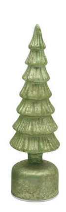 DEKORATIONSTRÄD  - ljusgrön, Lifestyle, glas (10,5/41cm) - X-Mas