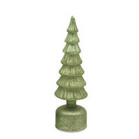DEKORATIONSTRÄD  - ljusgrön, Lifestyle, glas (9,5/33cm) - X-Mas