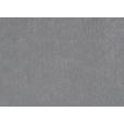WOHNLANDSCHAFT in Flachgewebe Hellgrau  - Silberfarben/Hellgrau, Design, Textil/Metall (208/342/145cm) - Cantus