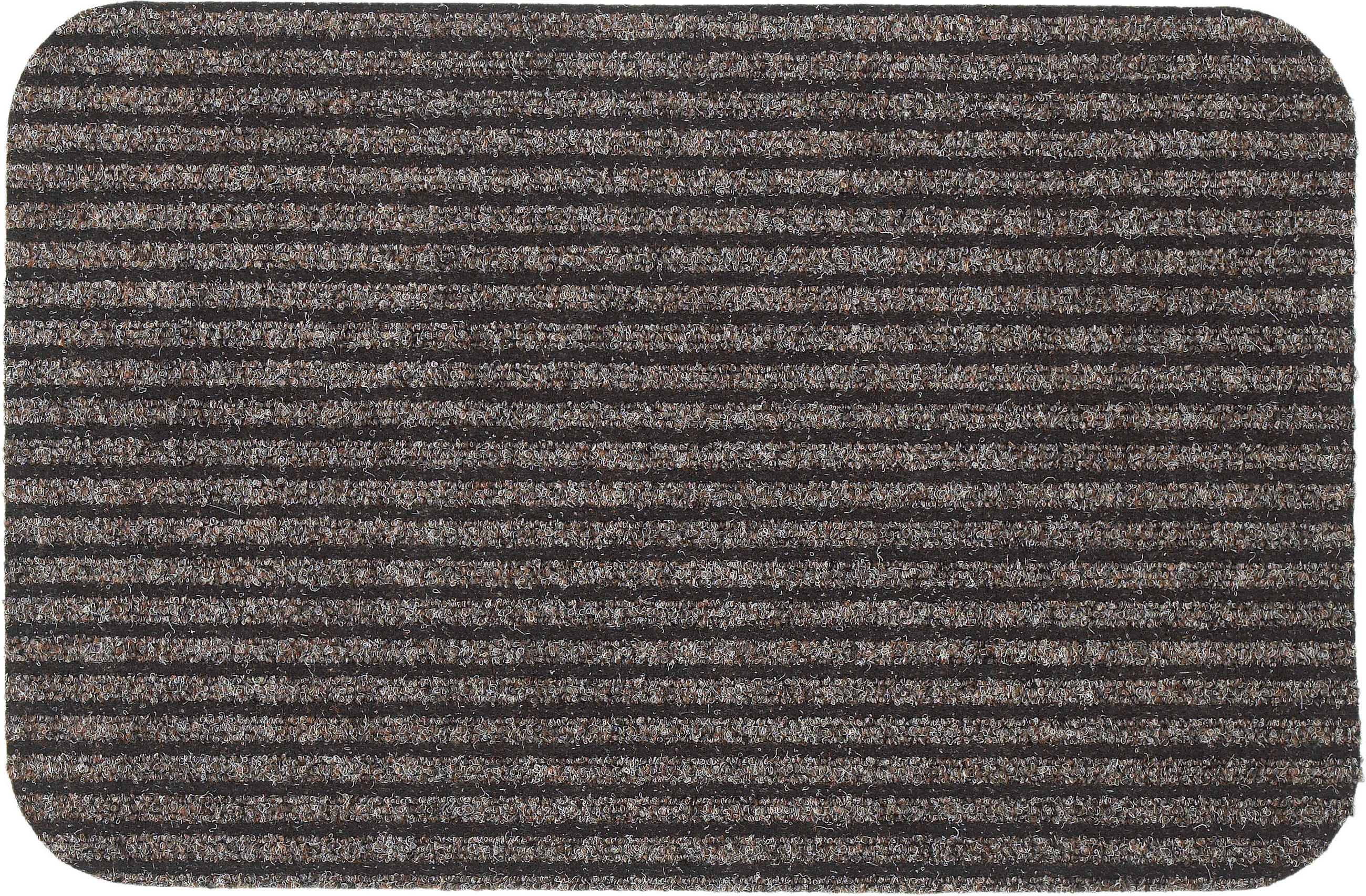 DVEŘNÍ ROHOŽKA, 40/60 cm - hnědá, Konvenční, textil/plast (40/60cm) - Boxxx