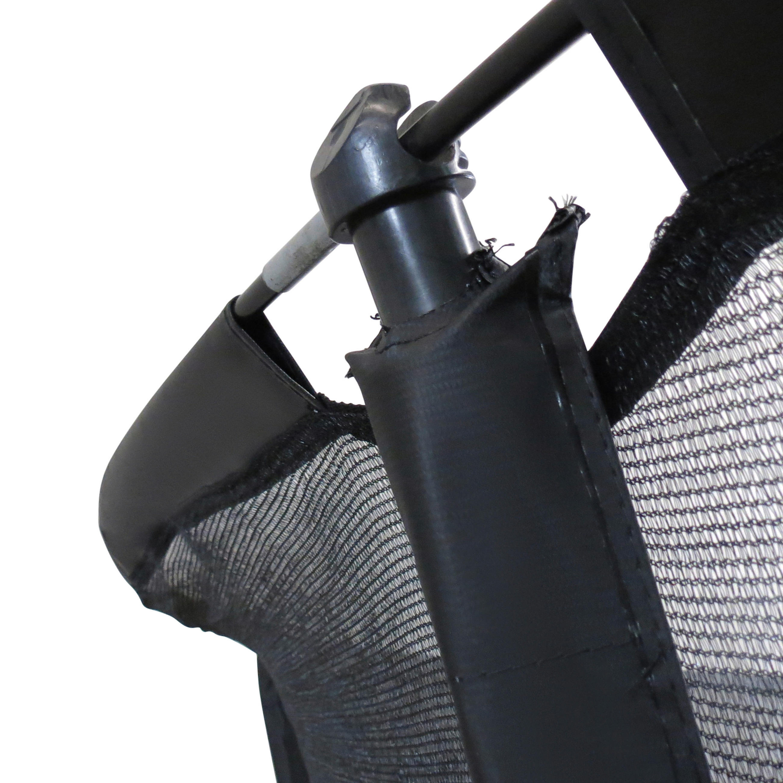 TRAMPOLIN  - Schwarz, KONVENTIONELL, Kunststoff/Metall (405/269/405cm) - Ambia Garden