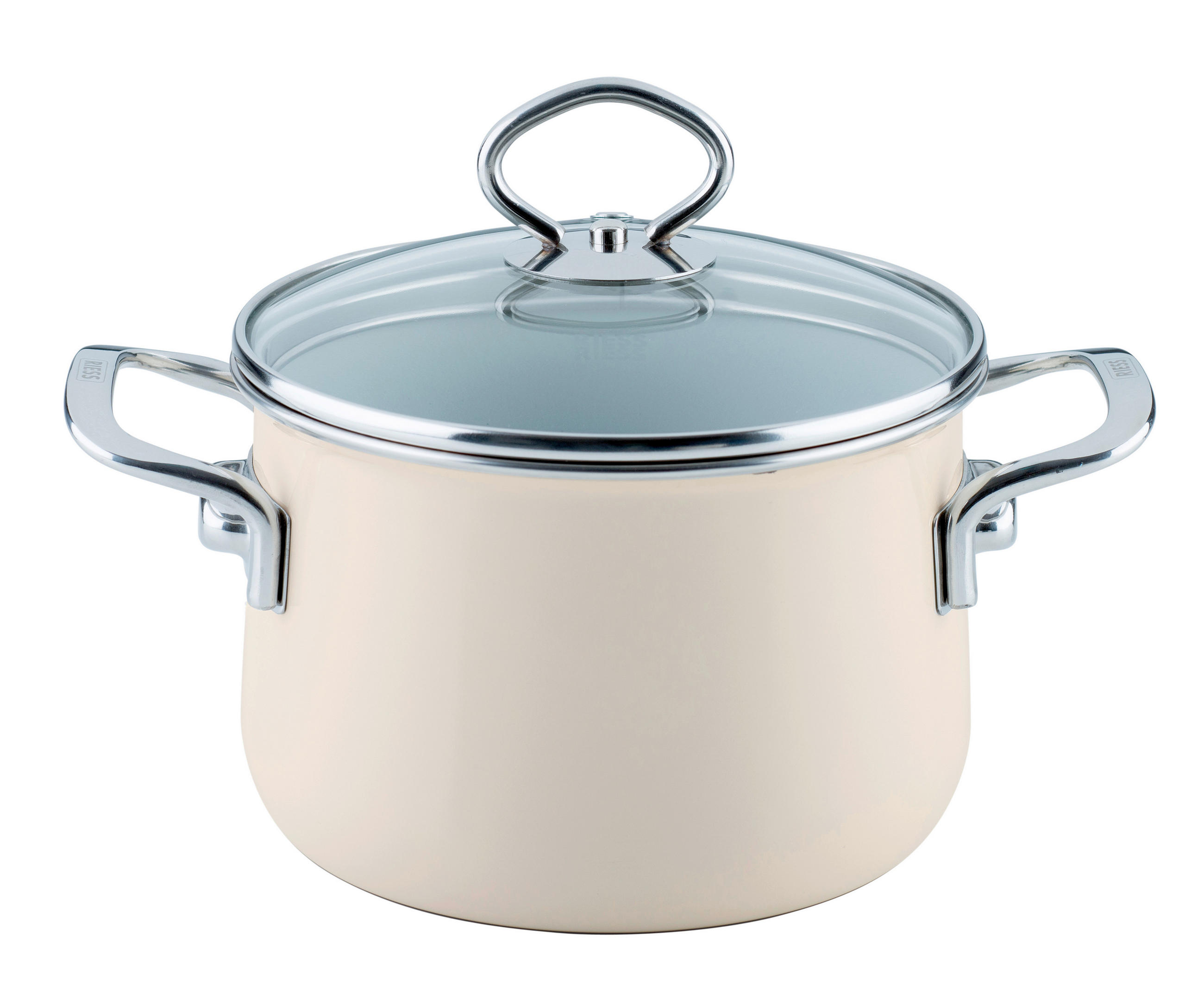 LONEC ZA MESO  Avorio  2 l  kovina  16 cm  - barve šampanjca, Basics, kovina/steklo (16cm) - Riess