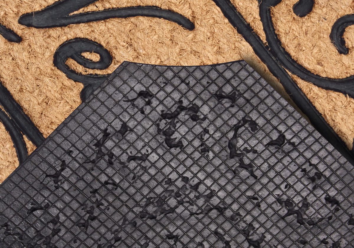 KOKOSMATTE 45/75 cm Mix Mats  - Hellbraun/Schwarz, Basics, Naturmaterialien/Kunststoff (45/75cm) - Hanse Home