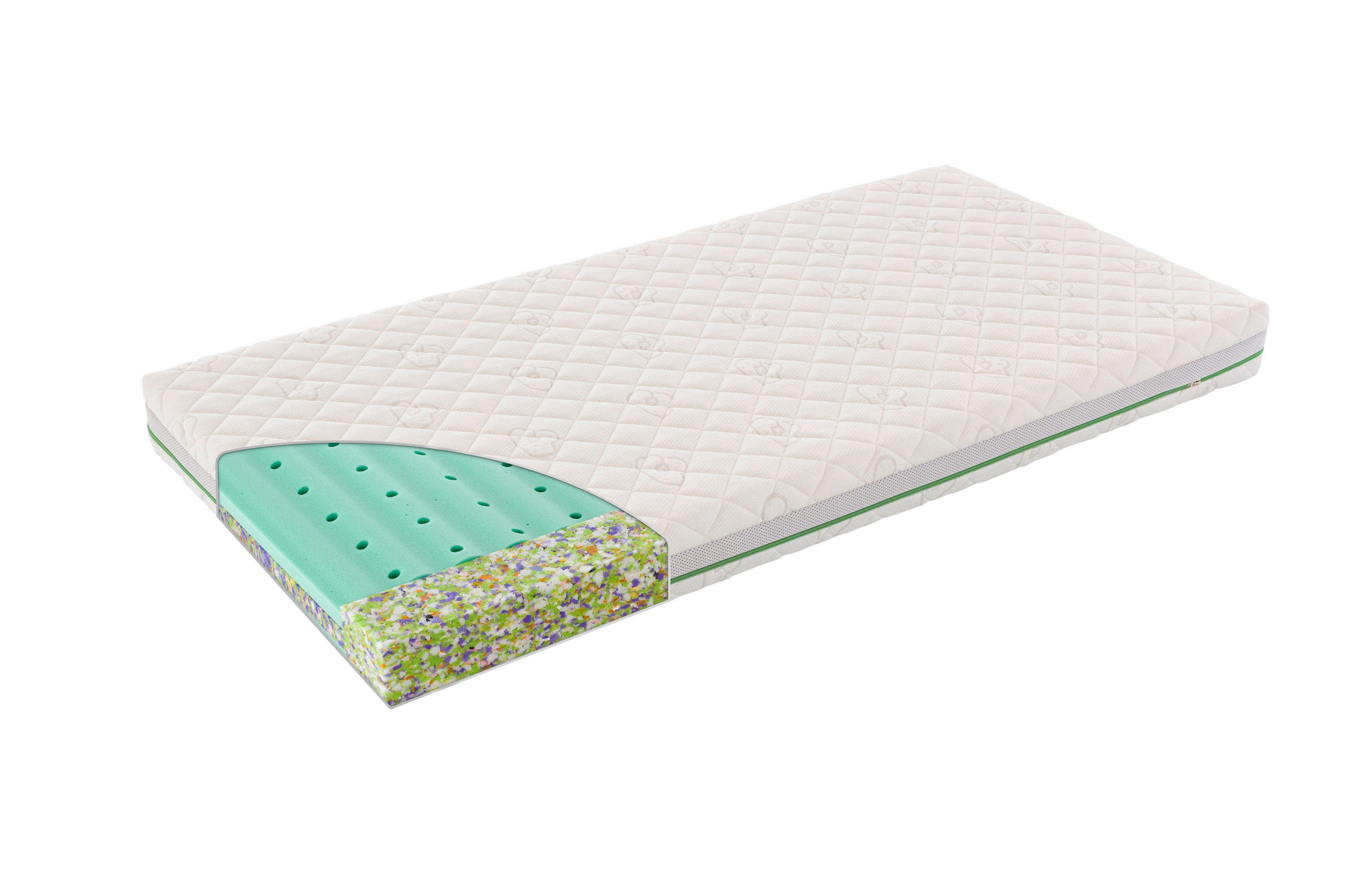 KINDERMATRATZE Wind   70/140 cm   - Basics, Textil (70/140cm) - Träumeland