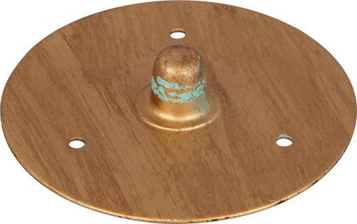 SOLARLEUCHTE - Goldfarben, Design, Kunststoff/Metall (30cm) - Ambia Garden