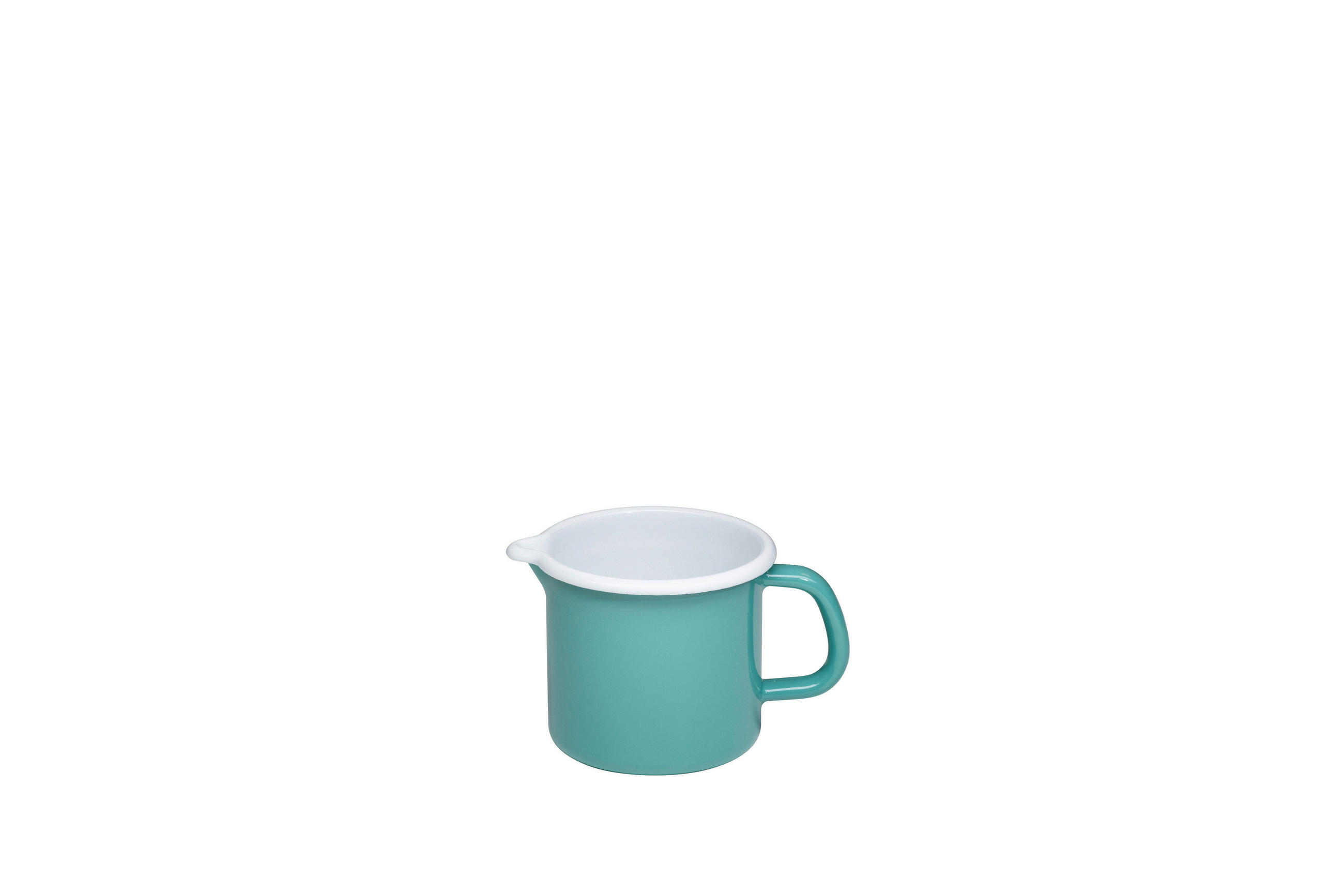 SCHNABELTOPF Nature Green Medium 0,75 l  - Mintgrün, LIFESTYLE, Metall (10cm) - Riess