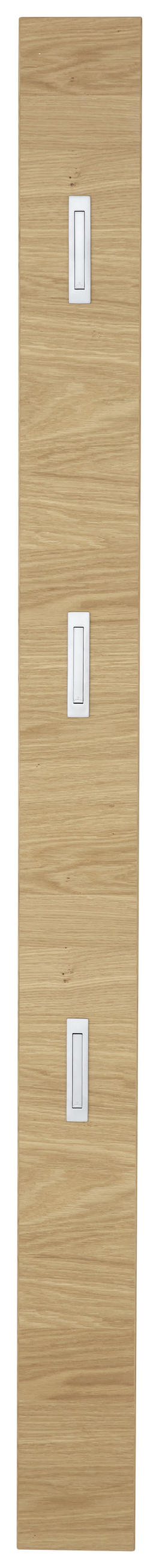 GARDEROBENPANEEL  in 14/170/3 cm  - Eichefarben, Design, Holz (14/170/3cm)