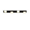 LED-DECKENLEUCHTE 72/12/3 cm   - Schwarz, Design, Metall (72/12/3cm) - BOPP