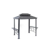 PAVILLON 292/262/179 cm   - Anthrazit, Basics, Metall (292/262/179cm)