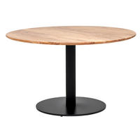 STOL ZA BLAGOVAONICU  crna, boje bagrema  drvo, metal      - boje bagrema/crna, Moderno, drvo/metal (110/76/110cm) - Livetastic