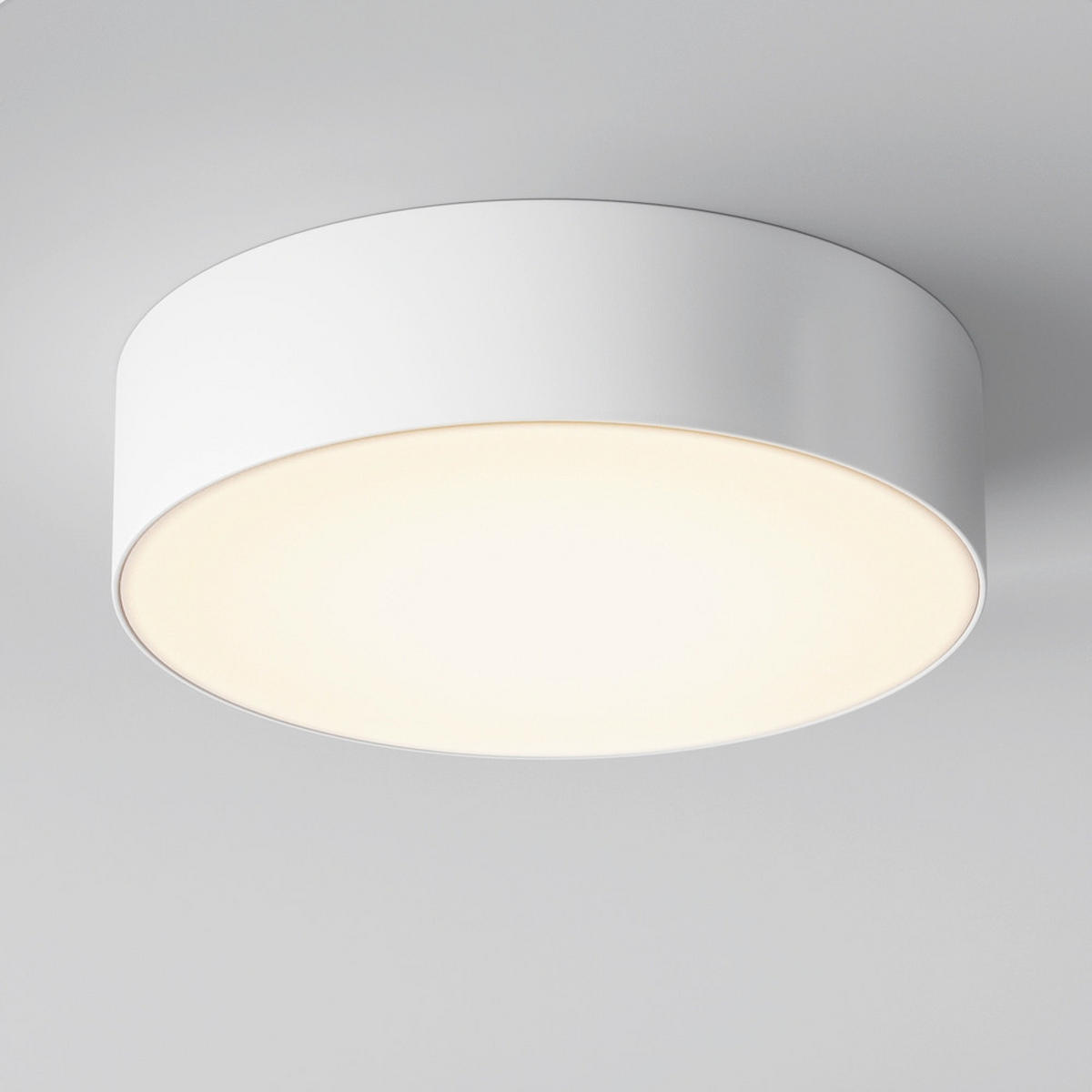 AUSSENDECKENLEUCHTE - Weiss, Modern, Kunststoff/Metall (22/5,8cm) - MAYTONI