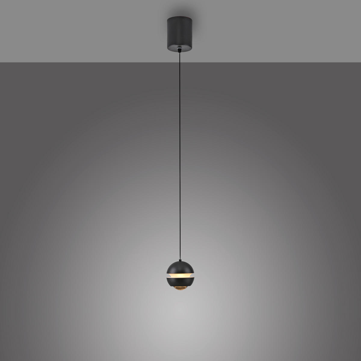 LED-PENDELLEUCHTE 10/10/220 cm  - Schwarz, Design, Kunststoff/Metall (10/10/220cm) - Schöner Wohnen