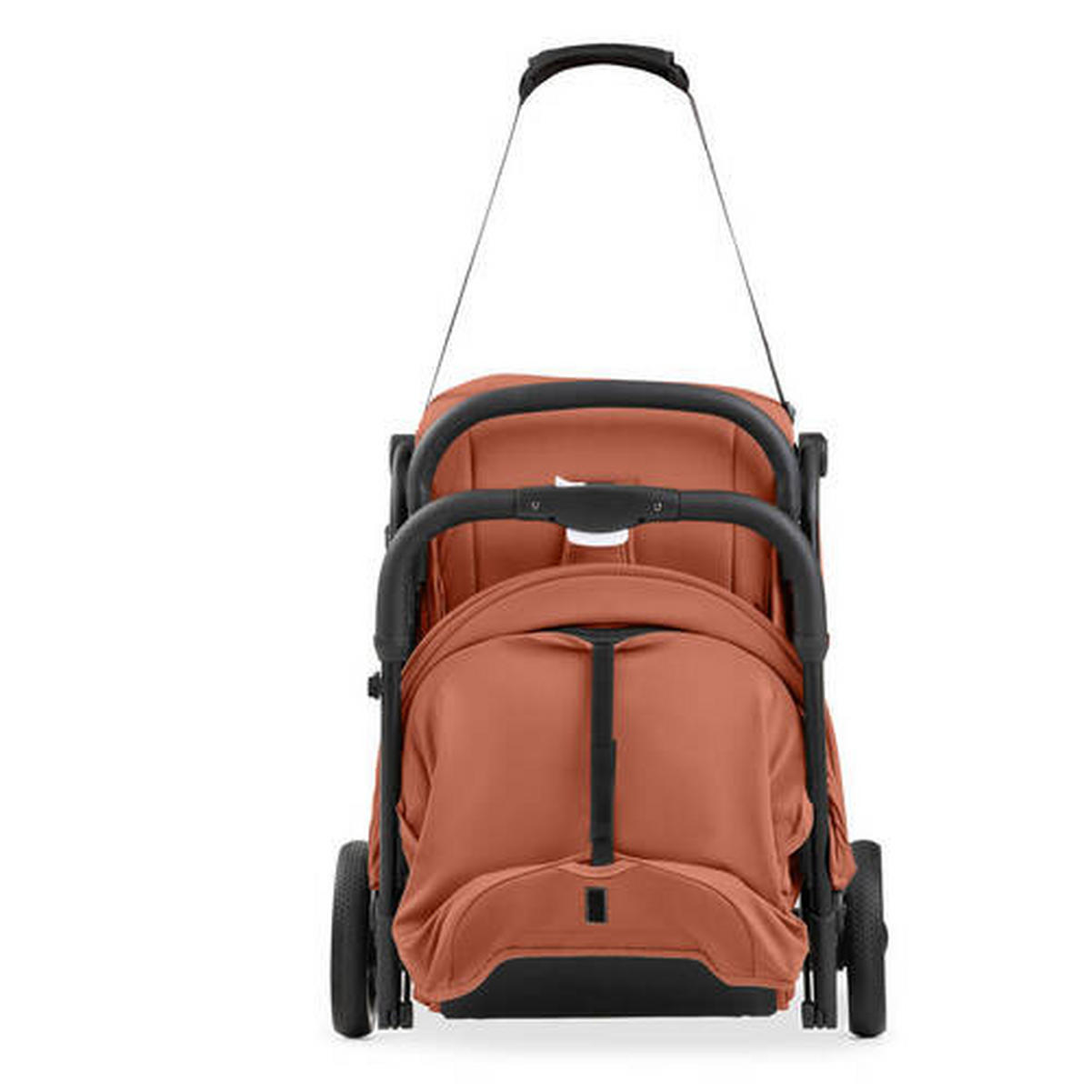 BUGGY TRAVEL N CARE PLUS  - Rostfarben/Schwarz, Basics, Textil/Metall (81/51,5/105cm) - Hauck
