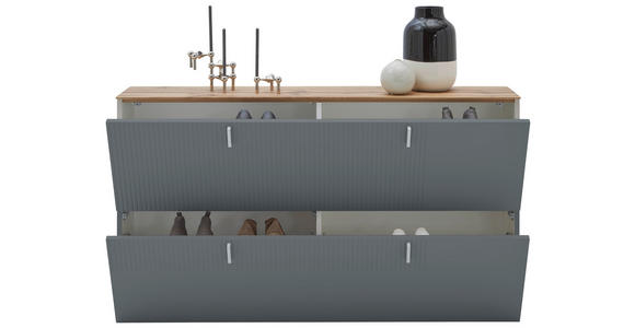 GARDEROBE  in 180/192/28 cm  - Eichefarben/Grau, Design, Holz/Holzwerkstoff (180/192/28cm) - Dieter Knoll