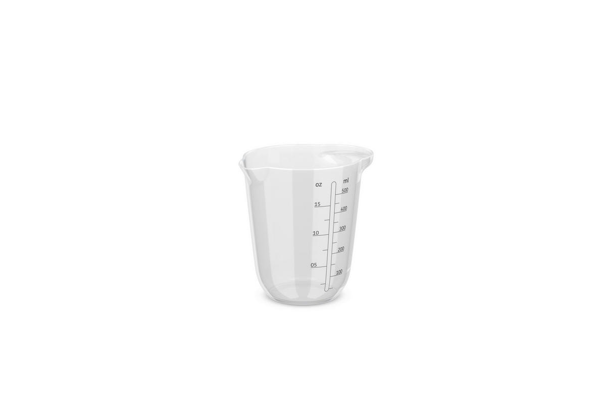 ODMERNÁ NÁDOBA - priehľadné, Konventionell, plast (500ml) - Mepal