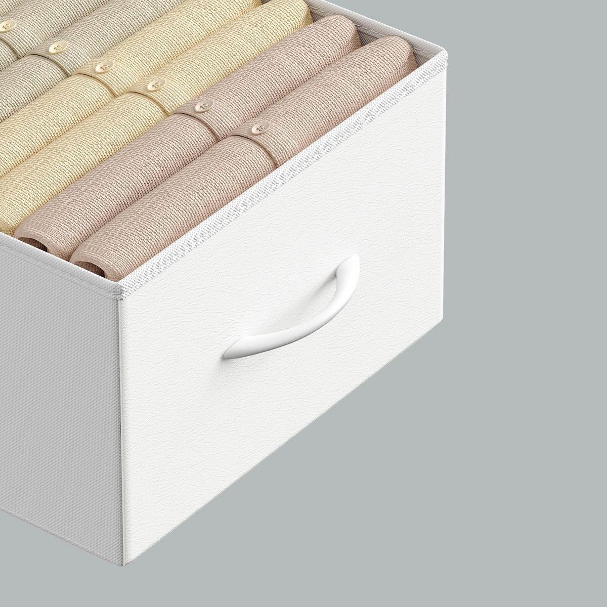 KOMMODE , 39,6/95,2/30 cm, 4 Schublade(n)  - Weiß, Trend, Holzwerkstoff/Kunststoff (39,6/95,2/30cm) - Boxxx