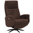 RELAXSESSEL in Textil Braun - Schwarz/Braun, Design, Textil/Metall (74/105/72cm) - Welnova RELAXSESSEL in Textil Braun - Schwarz/Braun, Design, Textil/Metall (74/105/72cm) - Welnova
