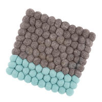 TOPFUNTERSETZER Textil Multicolor  - Multicolor, Basics, Textil (21/21cm) - Cilio