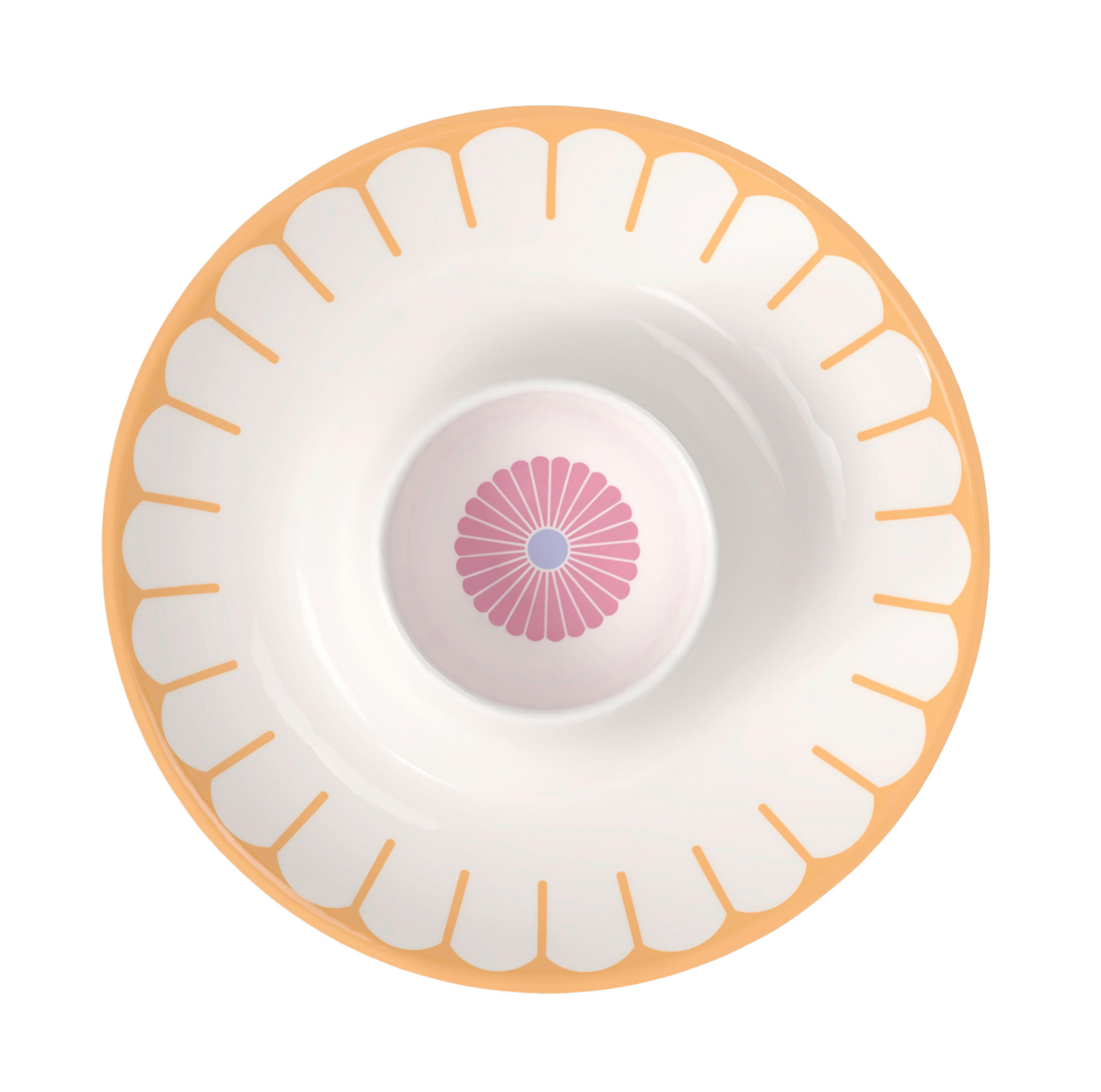 EIERBECHER Fleur couleur Keramik  - Pastellblau/Gelb, KONVENTIONELL, Keramik (11,5/3cm) - Villeroy & Boch