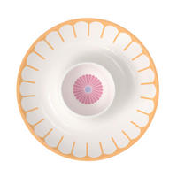 EIERBECHER Fleur couleur Keramik  - Pastellblau/Gelb, KONVENTIONELL, Keramik (11,5/3cm) - Villeroy & Boch