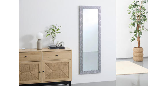 WANDSPIEGEL 50/150/2 cm    in rechteckig  - Silberfarben, LIFESTYLE, Glas/Holzwerkstoff (50/150/2cm) - Carryhome