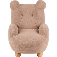 DETSKÉ KRESLO  - cappuccino, Basics, textil (50/53/63cm) - Jimmylee