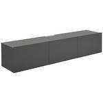 LOWBOARD  in 180/36,7/42 cm  - Anthrazit, Design, Holzwerkstoff (180/36,7/42cm) - Hom`in