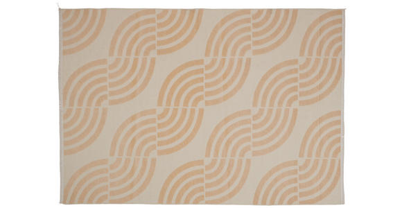 FLACHWEBETEPPICH 80/150 cm Waves  - Gelb, LIFESTYLE, Textil (80/150cm) - Novel