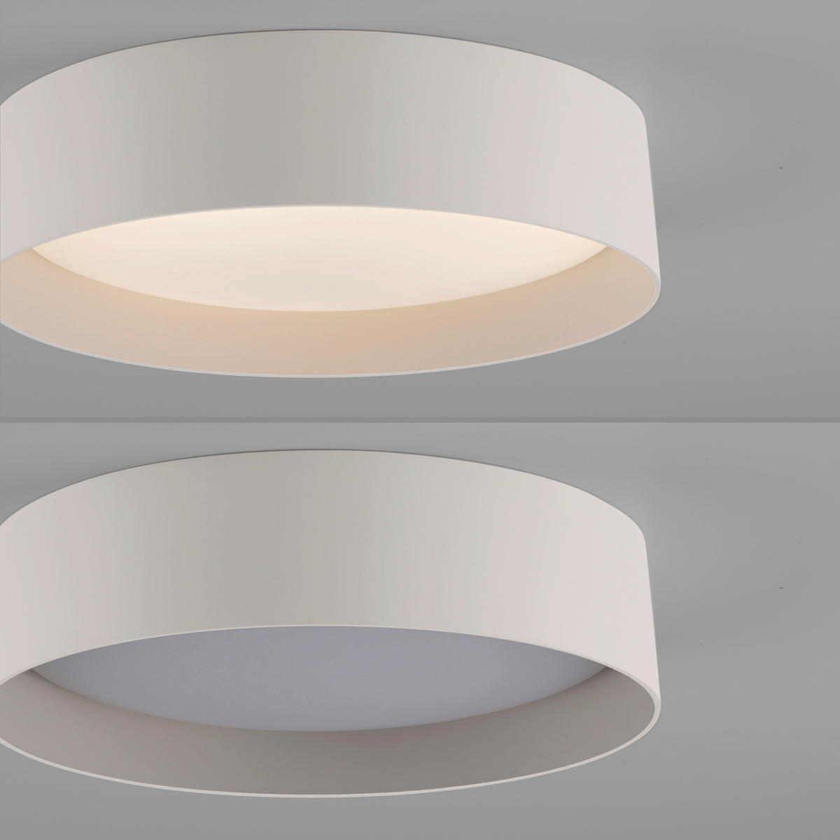 LED-DECKENLEUCHTE Tavoli 28.5/28.5/7 cm   - Sandfarben, KONVENTIONELL, Kunststoff/Metall (28.5/28.5/7cm) - Schöner Wohnen