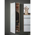 GARDEROBE 4-teilig  in 200/190/37 cm  - Eichefarben/Weiß, Design, Glas/Holz (200/190/37cm) - Dieter Knoll