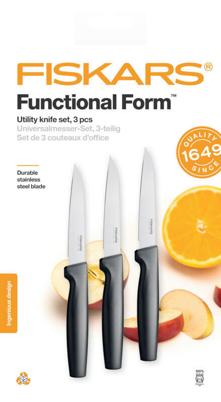 KÉSTARTÓ BLOKK 3 részes  - Basics (11cm) - Fiskars