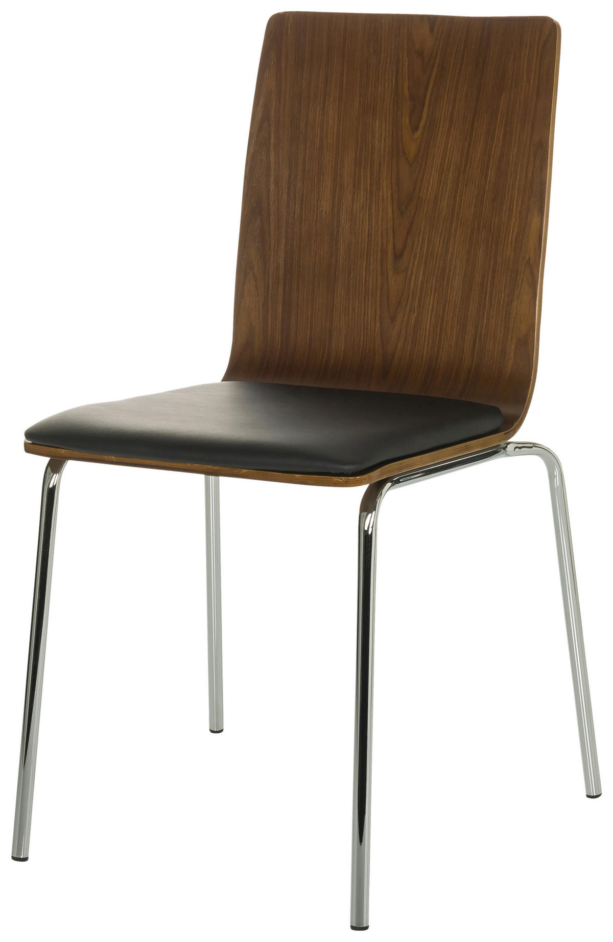KONFERENČNÍ ŽIDLE - černá/barvy stříbra, Basics, kov/dřevo (50/86/55cm) - MID.YOU