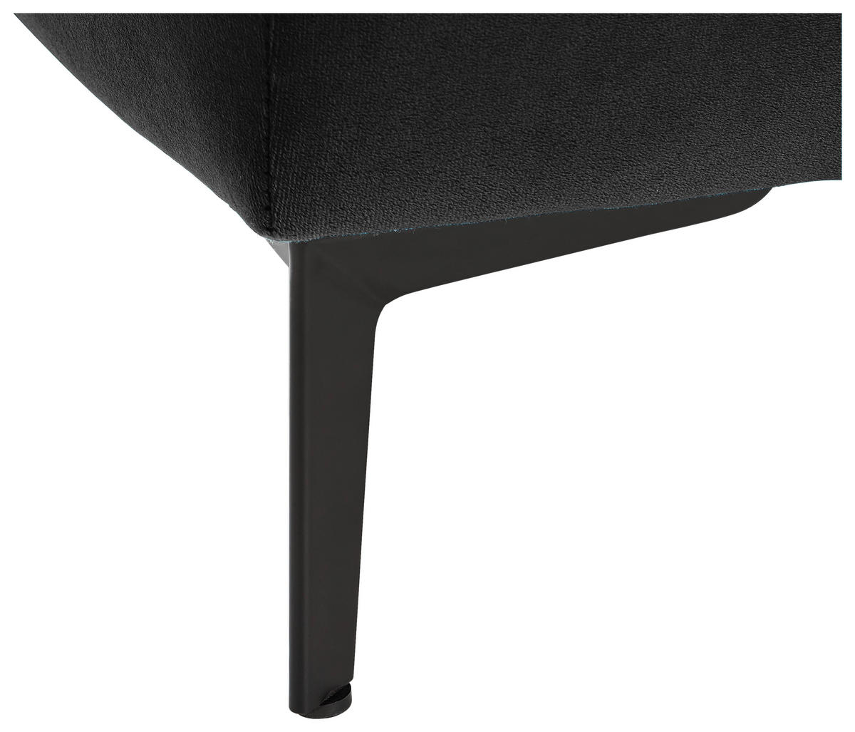 BOXSPRINGBETT 160/200 cm  in Schwarz  - Schwarz, Konventionell, Textil/Metall (160/200cm) - Boxxx