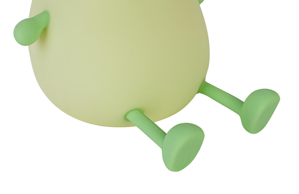 NOČNÉ SVETLO, 12,2/11,6/12,2 cm - zelená, Trend, plast (12,2/11,6/12,2cm) - Novel