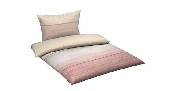 BETTWÄSCHE TANJA Satin 140/200 cm  - Hellrosa, KONVENTIONELL, Textil (140/200cm) - Novel