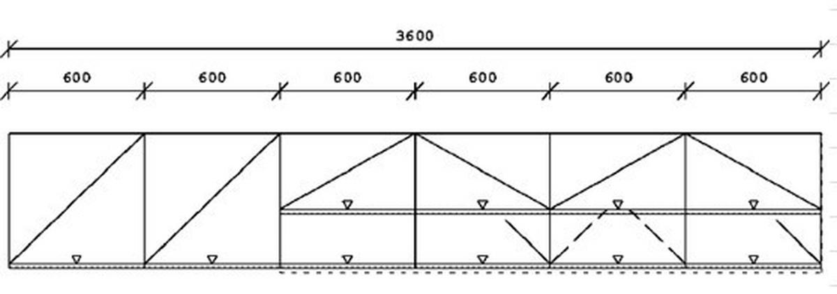 KÜCHENBLOCK 360 cm   in Braun, Hellgrau  - Hellgrau/Schwarz, Basics, Holzwerkstoff/Metall (360cm) - Impuls