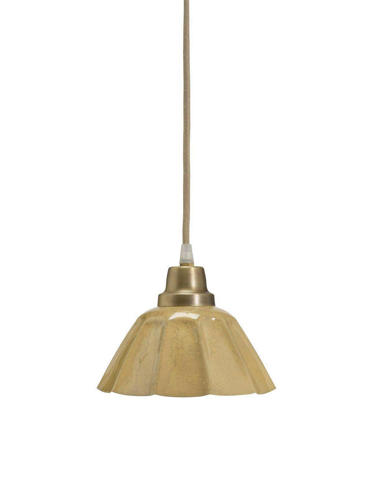 HÄNGELEUCHTE 17/15 cm  - Dunkelgelb, LIFESTYLE, Metall (17/15cm)