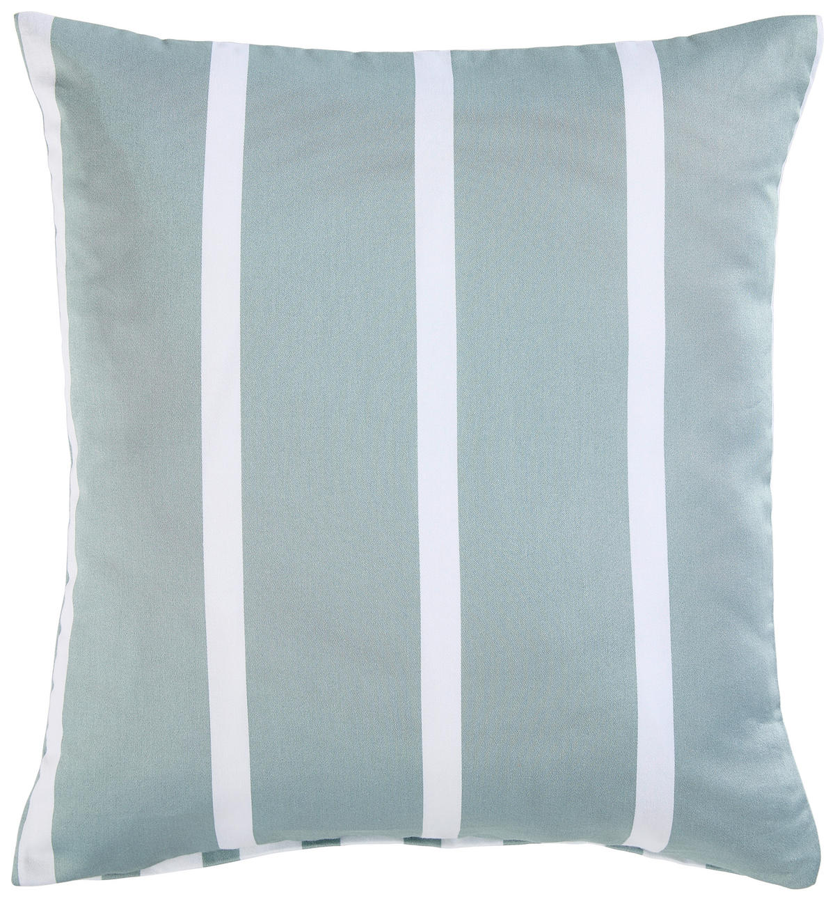 KISSENHÜLLE GENTANO 40/40 cm  - Salbeigrün/Weiß, Design, Textil (40/40cm) - Janine