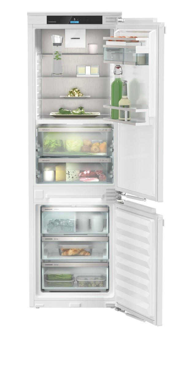 KÜHL-GEFRIER-KOMBINATION ICBNDI5163-22  - Weiß, Basics, Kunststoff (56-57/177.2-178./55cm) - Liebherr