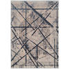 WEBTEPPICH 80/150 cm Arizona Grau, Dunkelblau  - Dunkelblau/Grau, Design, Textil (80/150cm) - Musterring