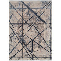 WEBTEPPICH 80/150 cm Arizona Grau, Dunkelblau  - Dunkelblau/Grau, Design, Textil (80/150cm) - Musterring